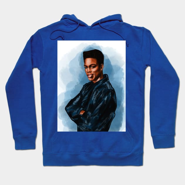 Chris Rock Hoodie by Svetlana Pelin